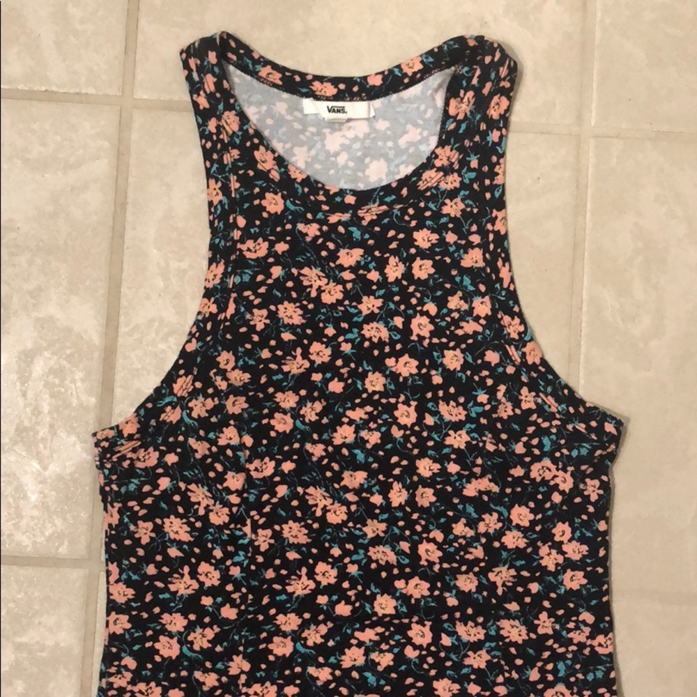 Floral Vans dress